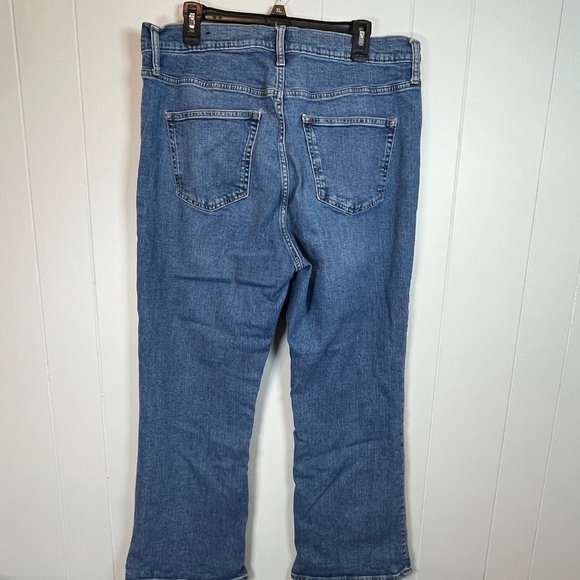 Women's GAP Denim Jeans 20/35R High Rise Vintage Flair Comfortable Casual Plus - Picture 7 of 14